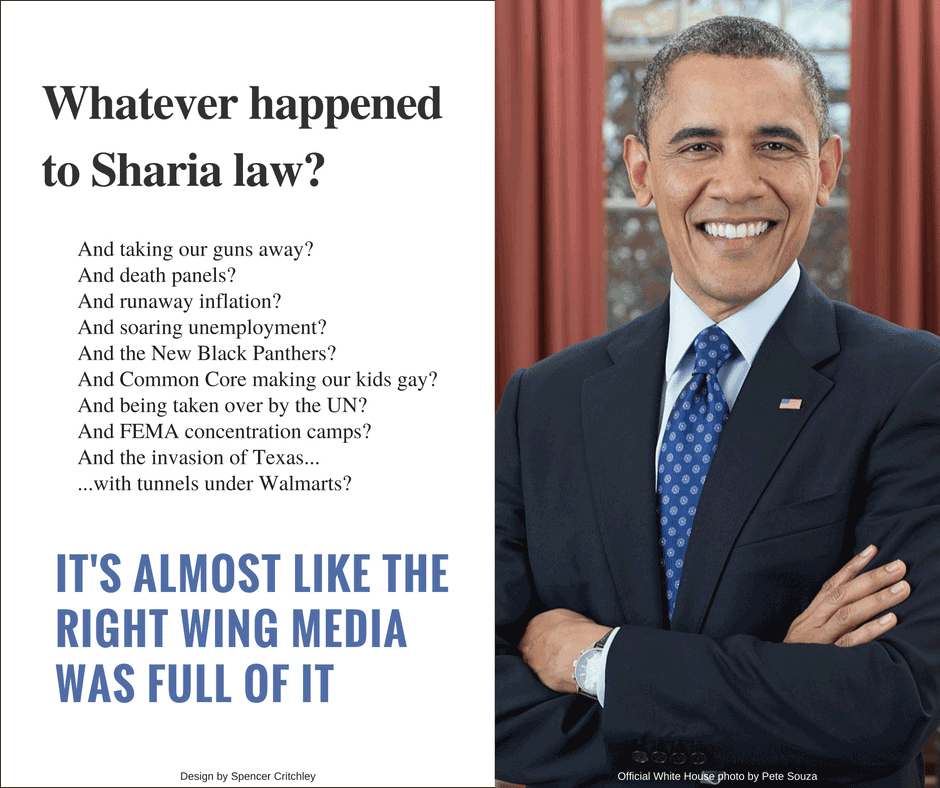 Whatever happened to Sharia law?