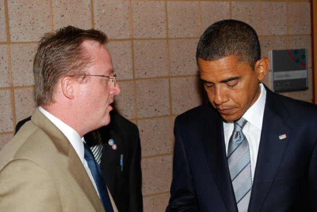 Robert Gibbs, Barack Obama, 2008