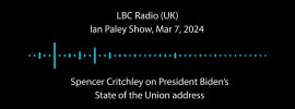 LBC Radio: Spencer Critchley on the State of the Union address