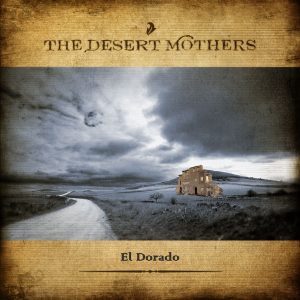 Cover image for the song El Dorado: a ruined motel by the side of a lonely desert road.